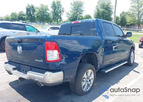 2021 Ram 1500 Big Horn 4X4 5'7 Box z USA, uszkodzony, nr VIN 1C6SRFFT7MN515662